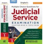 Singhal's Multiple Choice Questions (MCQ) for Judicial Service Examination (Volume-1) 3rd Edition 2023.