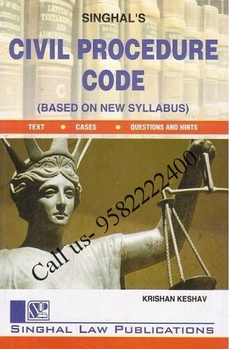 Singhal's Civil Procedure Code by Krishan Keshav 10th Edition