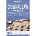 Singhal's Criminal Law Part-1 (I.P.C.) for LLB (Paperback, Mayank Madhaw)