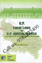 Singhal's U.P. Local Laws For UP Judicial Service by Mohd. Tauseef Raza