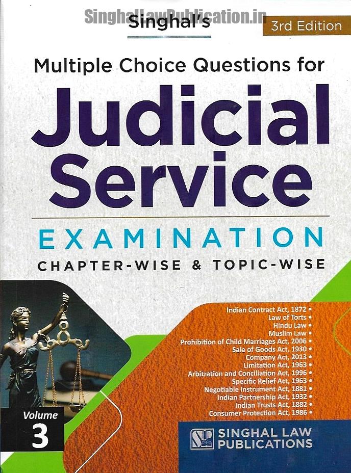 2023-07-30_015848-1 Singhal's Multiple Choice Questions (MCQ) For Judicial Service Examination (VOLUME 3) 3rd Edition 2023 - Image 1