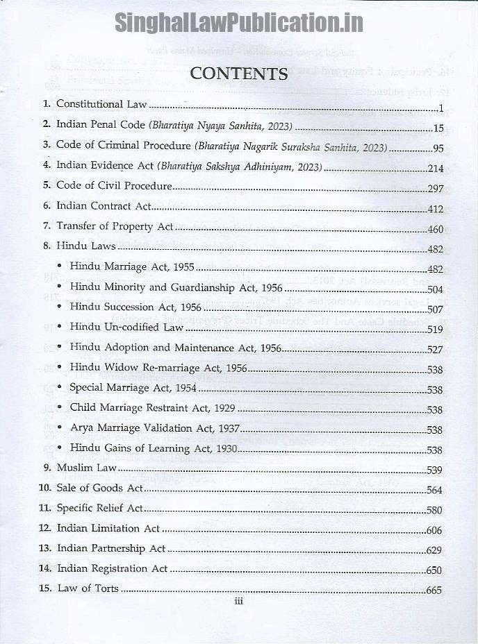 IMG_3576 Singhal's Judicial Service Exam Unsolved Mains (All States) Papers by Bhumika Jain & Pawan Kumar - Image 2