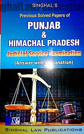 71SDgX4smGL._AC_UY436_QL65_ Singhal's Previous Solved Papers Of Punjab and Himachal Pradesh Judicial Service Exam