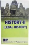 Singhal's History Part 2 (Legal History) by Sonali Singh