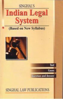 Singhal's Indian Legal System by Avinash Kumar