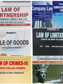 Singhal’s Set of Dukkis for 3rd Semester DU [with Law of Crimes/ White Collar Crimes]