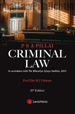 9789349015678 Criminal Law by PSA Pillai and KI Vibhute - Image 1