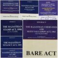 Singhal's Set of 7 Bare Act Books for Rajasthan Judicial Services