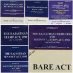 Singhal's Set of 7 Bare Act Books for Rajasthan Judicial Services