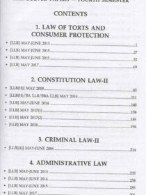 Singhal’s LLB Solved Papers of 4th Semester (IPU) 2022