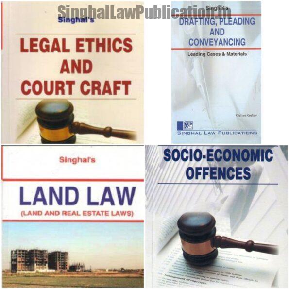 Singhal’s Set of 4 Dukkis for 9th Semester GGSIPU (Socio - Economic Offence Optional) cover page