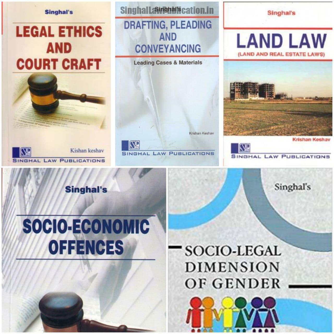 Singhal’s Set of 5 Dukkis for 9th Semester GGSIPU (Socio - Economic Offence & Socio - Legal Dimension of Gender Optional) Singhal’s Set of 5 Dukkis for 9th Semester GGSIPU (Socio - Economic Offence & Socio - Legal Dimension of Gender Optional) cover page