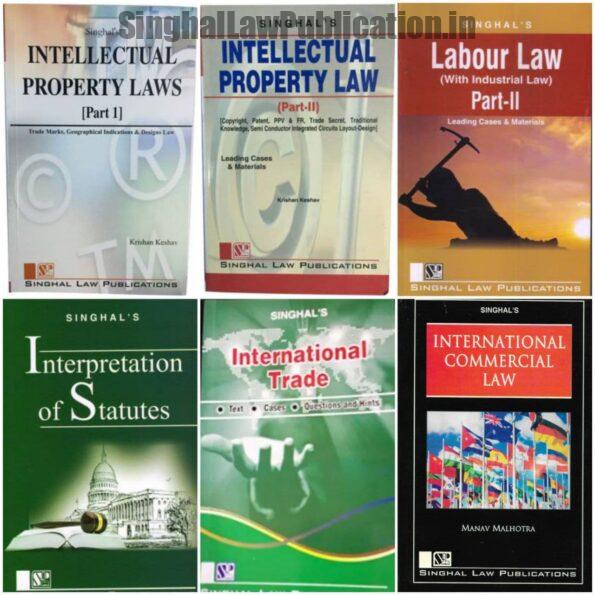 Singhal’s Set of 6 Dukkis for 8th Semester GGSIPU (International Commercial Law Optional) Cover page