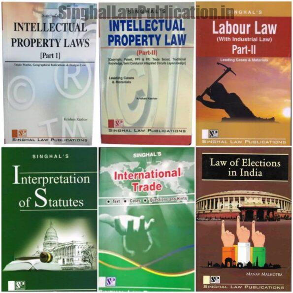 Singhal’s Set of 6 Dukkis for 8th Semester GGSIPU (Law of Elections Optional) cover page