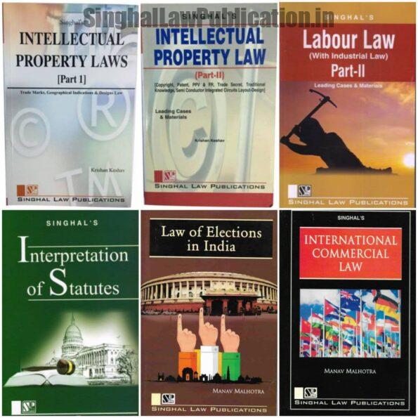 Singhal’s Set of 6 Dukkis for 8th Semester GGSIPU (Law of Elections in India and Internation Commercial Law Optional) cover page