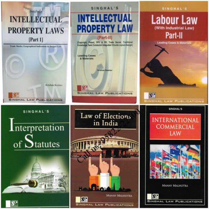 Singhal’s Set of 6 Dukkis for 8th Semester GGSIPU (Law of Elections in India and Internation Commercial Law Optional) cover page