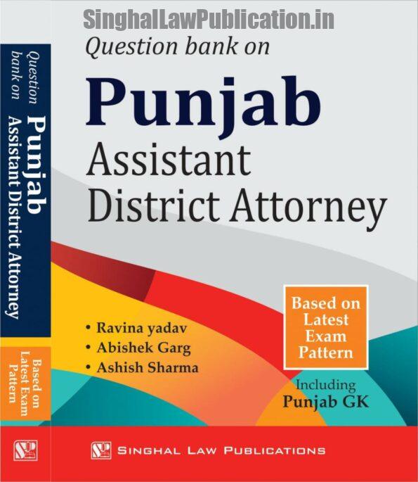 Singhal's Question Bank on Assistant District Attorney Book Cover