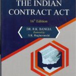 Indian Contract Act by Dr. RK Bangia 16th Edition [Allahabad Law Agency]
