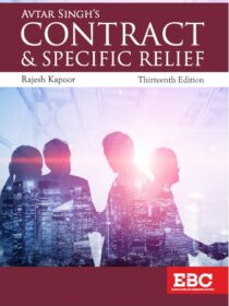 Contract and Specific Relief by Avtar Singh [13th Edition] EBC