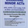 Singhal's Criminal Minor Act for APO,ADPO,Civil Judge,HJS by Amit Kumar book cover page
