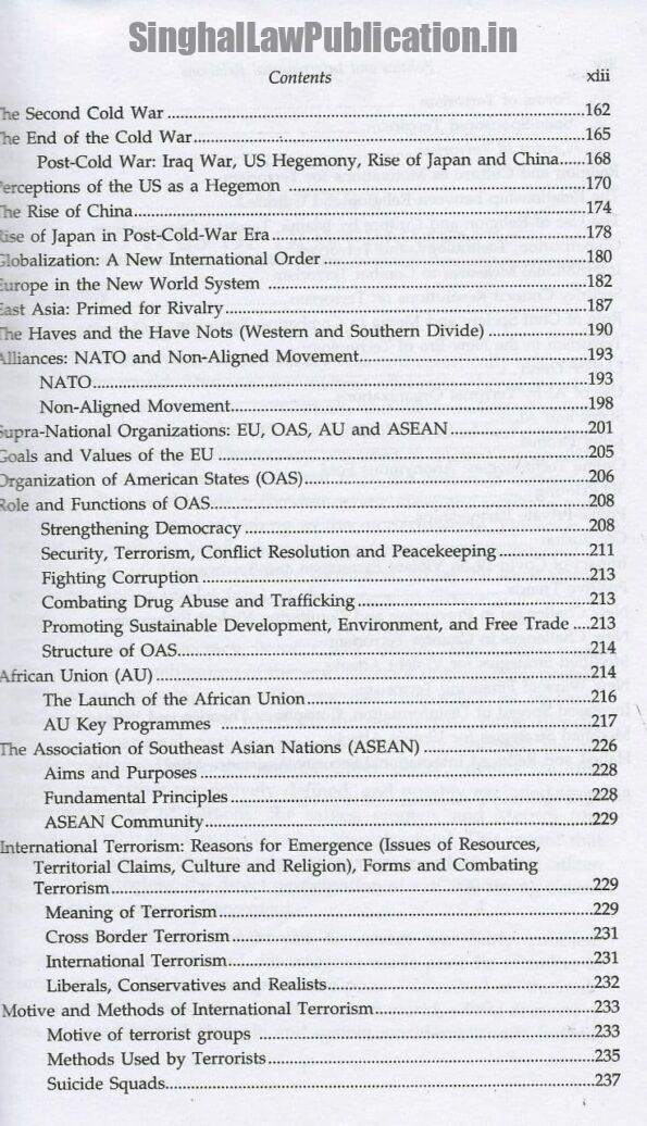 Singhal's Political Science PART 2 [Politics and International Relations] by Manav Malhotra Content Page 5