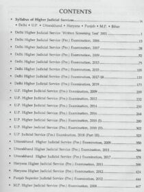 Singhal’s Solved Papers for Higher Judicial Service [Prelims] Exam by Pawan Kumar