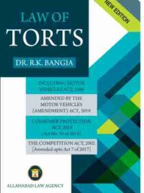 Law of Torts by Dr. RK Bangia [Allahabad Law Agency]