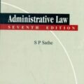Administrative Law by SP Sathe LexisNexis Butterworths Wadhwa Cover page