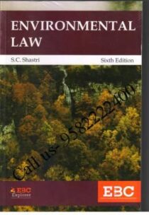 Environmental Law by SC Shastri [Eastern Book Company] 2021 cover page