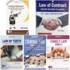 Singhal's Set of 5 Dukkis for 1st Semester Delhi University (DU) with Law of Torts by Mayank Madhaw cover page