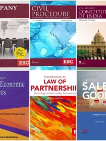 3rd Semester DU LLB Text-Book Set of 6 [CoI & Sale of Good Optional]