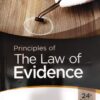 Principles of the Law of Evidence by Dr. Avtar Singh [Central Law Publications] cover page
