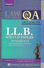 Singhal's DU LLB Previous Year Set of Solved Papers (Q&A) for 1st Semester by P K Sharma 2023 - Image 6