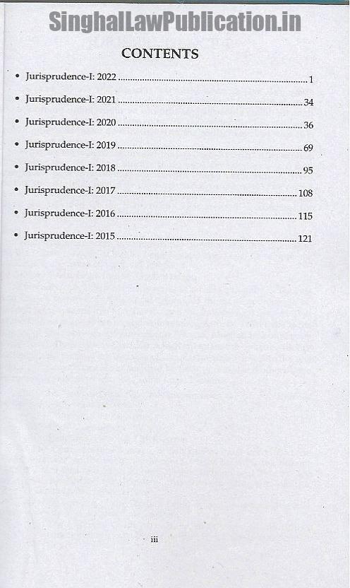 IMG_1231 Singhal's DU LLB Previous Year Set of Solved Papers (Q&A) for 1st Semester by P K Sharma 2023 - Image 7