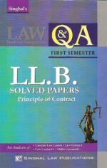 Singhal's DU LLB Previous Year Set of Solved Papers (Q&A) for 1st Semester by P K Sharma 2023 - Image 8