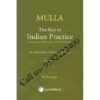 Buy Mulla The Key to Indian Practice by Sir Dinshaw Fardunji Mulla, Edited by K Kannan book cover page