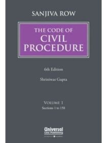 The Code of Civil Procedure [Volume 1,2 & 3] by Sanjiva Row