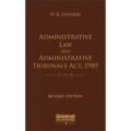 Universal's Administrative Law and Administrtrative Tribunals Act, 1985 by HK Saharay book cover page