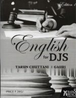 Buy English for Delhi Judicial Services (DJS) by Tarun Chuttani & Gauri book cover page