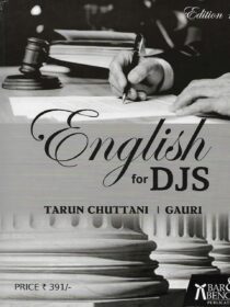 English for Delhi Judicial Services (DJS) by Tarun Chuttani & Gauri