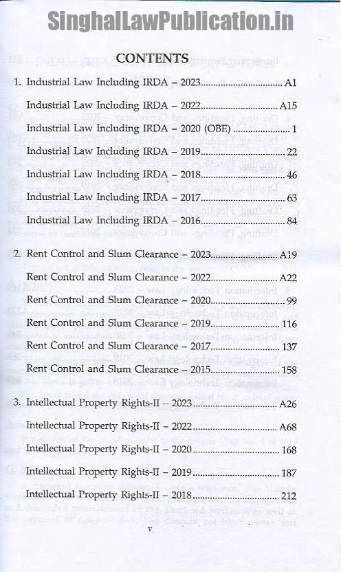 IMG_1900 Singhal's DU LLB Previous Year Solved Test Papers (Q&A) for 5th Semester (2024) - Image 4