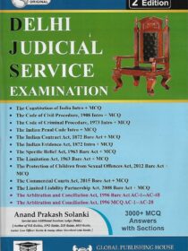 Global’s Delhi Judicial Service [DJS] Exam book by AP Solanki [2022]