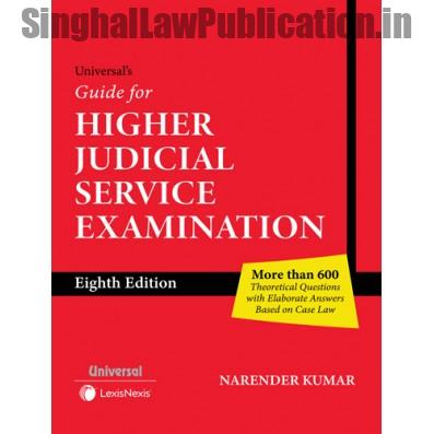 HIGHER-JUDCIAL-SERVICE-EXAMINATION Universal's Guide for Higher Judicial Service Exam by Narender Kumar - Image 1
