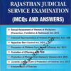 Singhal's [Minor Acts] Rajasthan Judicial Service Exam by Shivanshu Katare book cover page