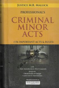 Professional's Criminal Minor Act by Justice MR Mallick
