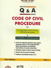 Question & Answer [CPC] for LLB and Judicial Exams by Samartha Agrawal