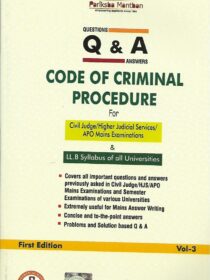 Question & Answer [CrPC] for LLB and Judicial Exams by Samartha Agrawal