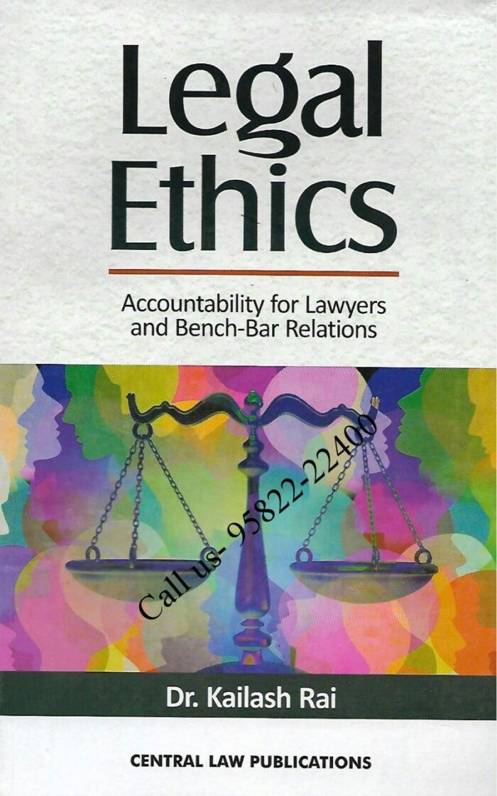 Legal Ethics by Dr. Kailash Rai book cover page