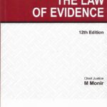 Universal's  Textbook on The Law of Evidence by M Monir