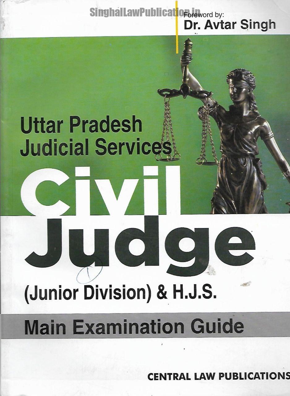 CLP's (UP) Uttar Pradesh Judicial Services Civil Judge (Junior Division) and Higher Judicial Services Mains Examination Guide CLP's UP Judicial Services Civil Judge (JD) & HJS Mains Exam Guide - Image 1